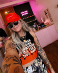 Women Doing Whatever Flame Crop Tank