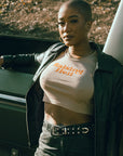 Raising Hell 90's Baby Crop Tee - REBEL SOUL COLLECTIVE