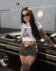 Cowgirl Baby Crop Tee - REBEL SOUL COLLECTIVE