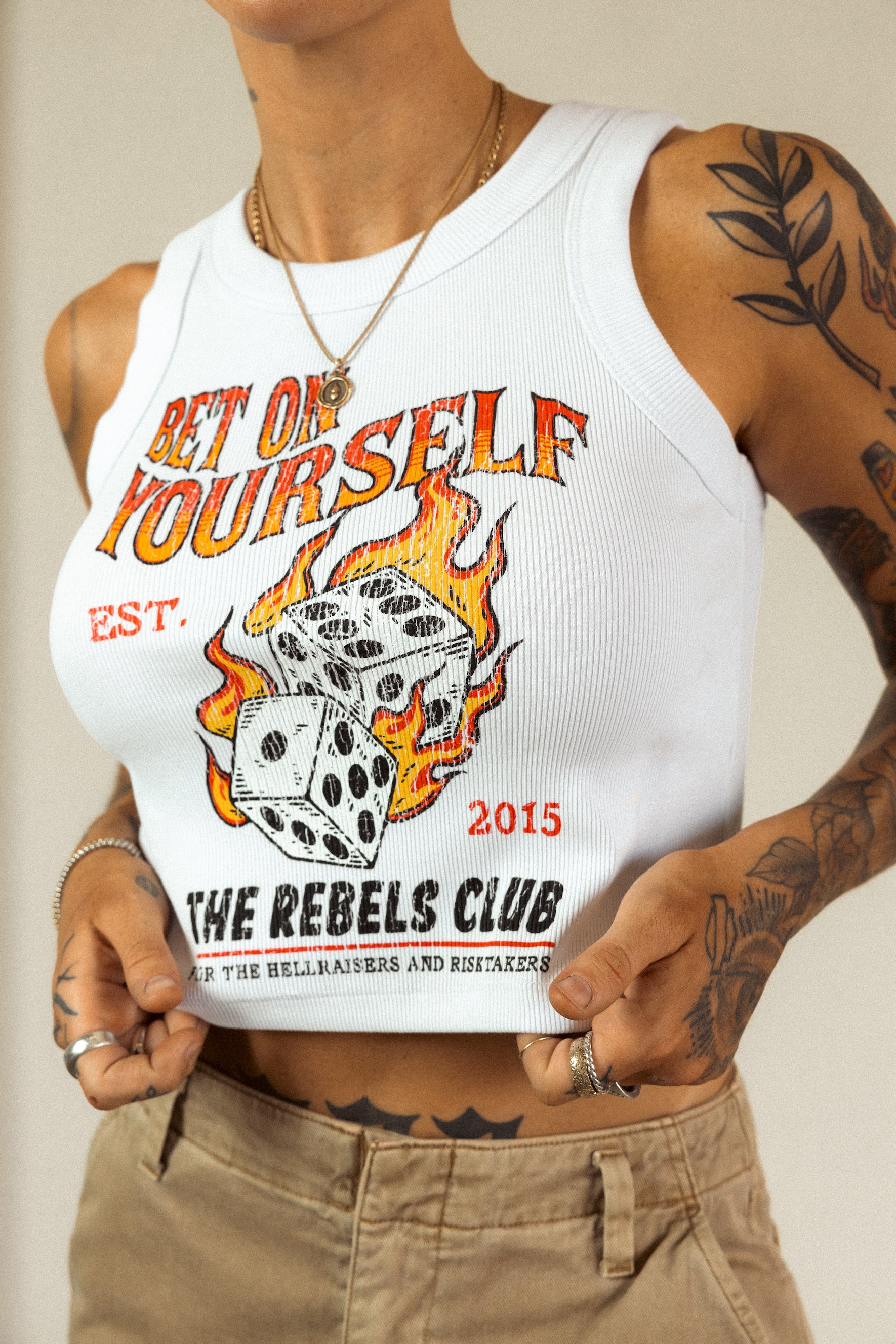 Bet On Yourself Tank - REBEL SOUL COLLECTIVE