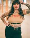 Raising Hell 90's Baby Crop Tee - REBEL SOUL COLLECTIVE