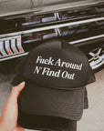 Find Out Trucker Hat - REBEL SOUL COLLECTIVE